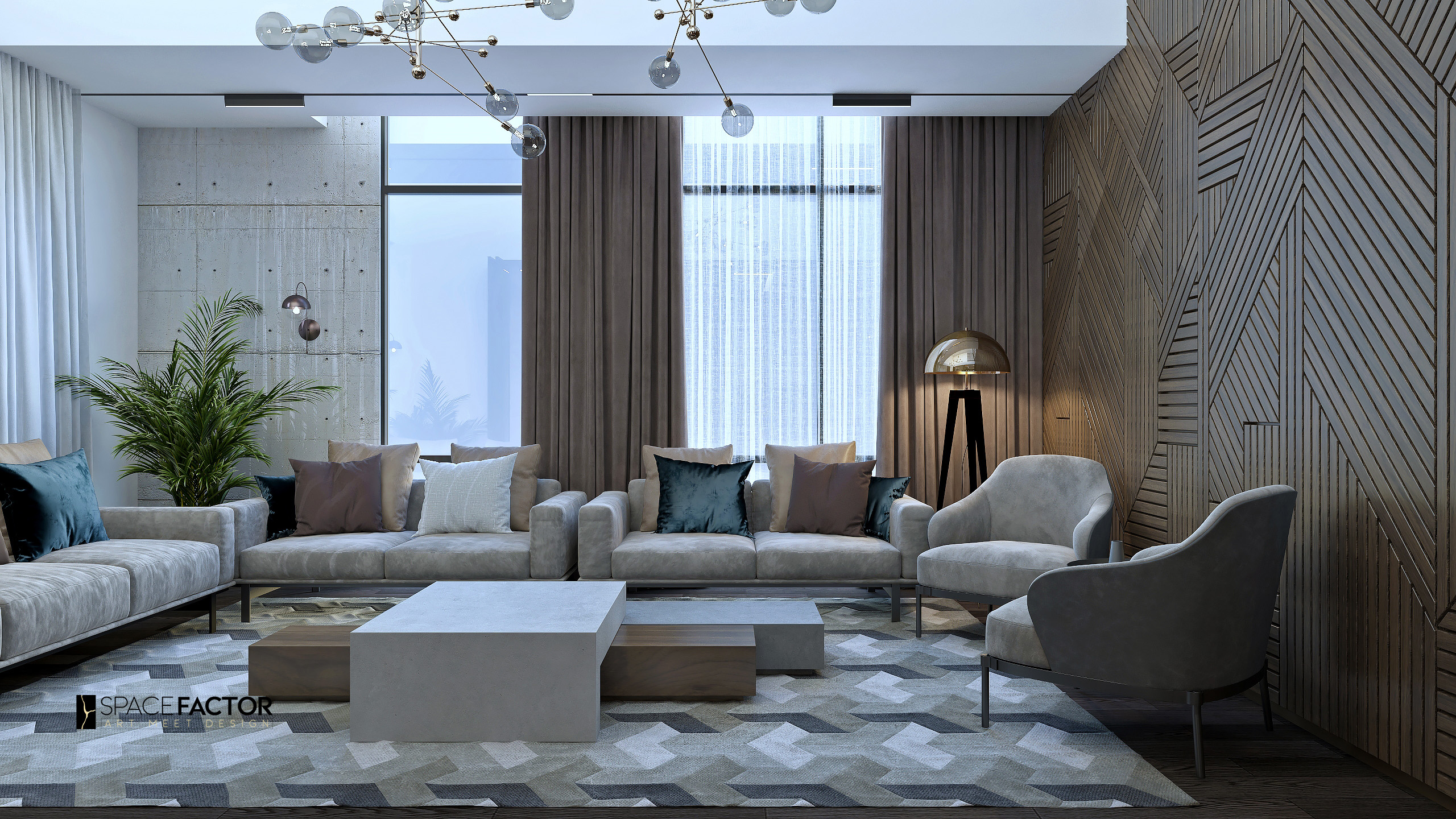 DUPLEX HOUSE DESIGN (CONTEMPORARY)
